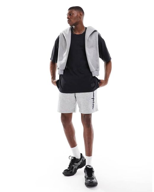 Champion Blue Time Capsule Short Sleeve T-shirt for men