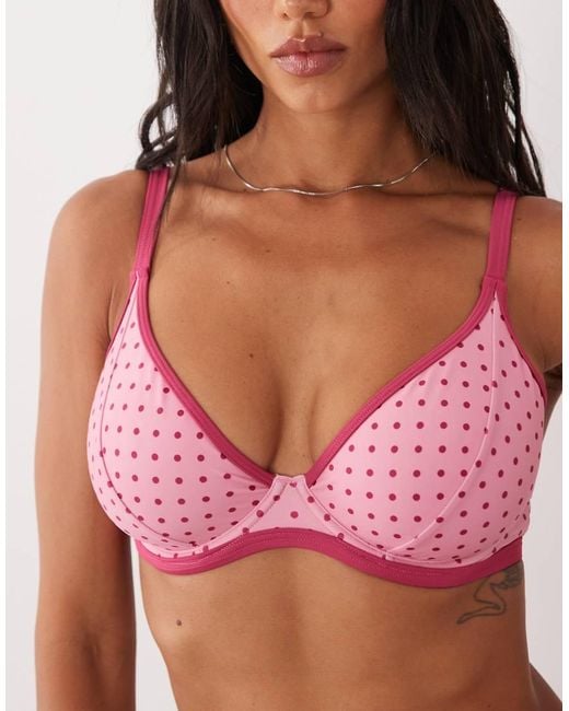 Peek & Beau Red Underwire Bikini Top