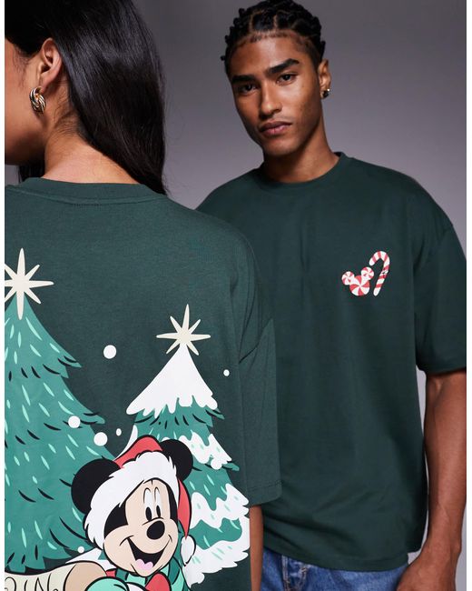 ASOS Gray – disney christmas – unisex-t-shirt
