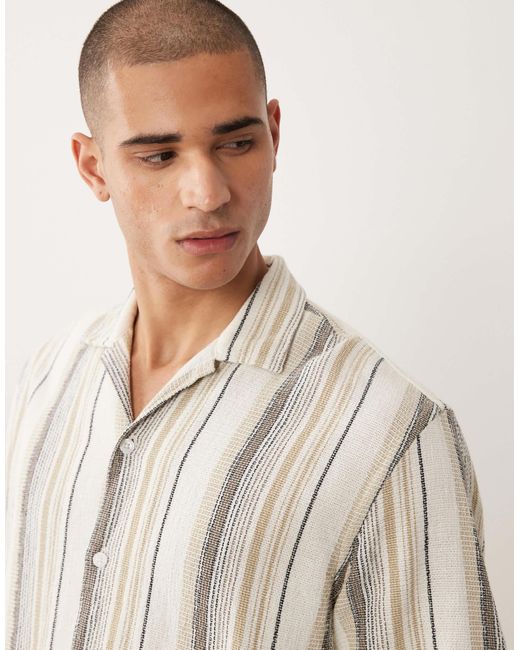 SELECTED Natural Textu Shirt for men