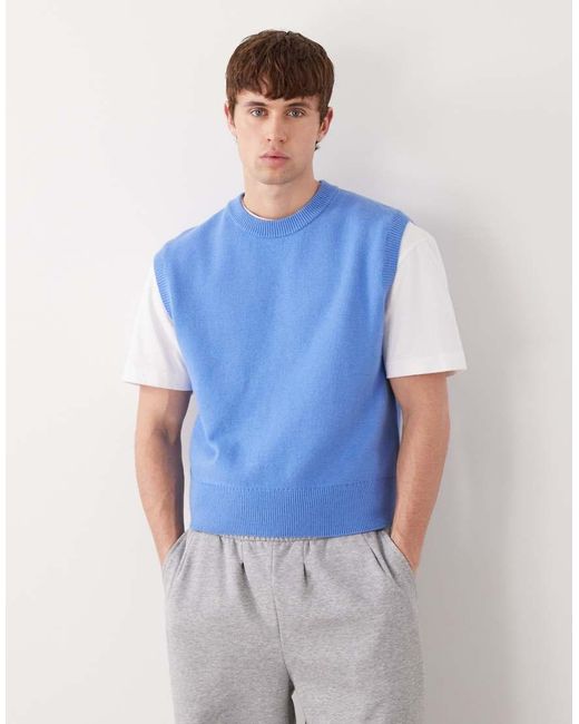 Canotta di Weekday in Blue da Uomo