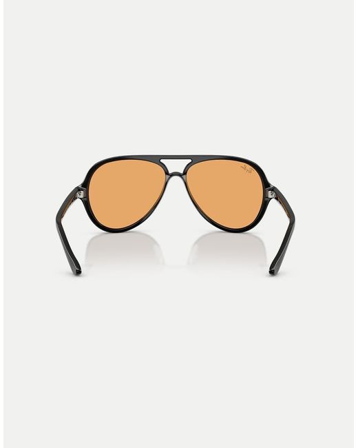 Ray-Ban Black Pilot Sunglasses for men