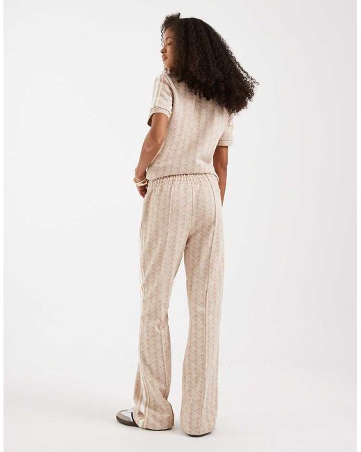 Lacoste Natural Co-Ord Flare Track Pant