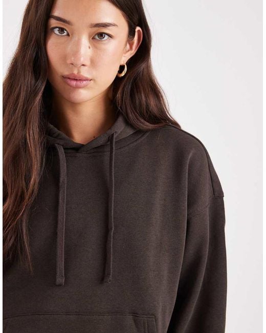 ONLY Brown Hoodie Co-ord