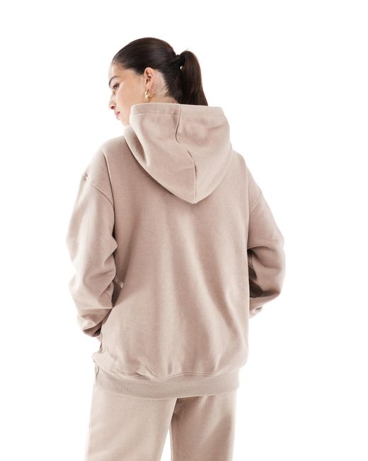 Cotton on - sweat à capuche classique d'ensemble en polaire - moka Cotton On en coloris Natural