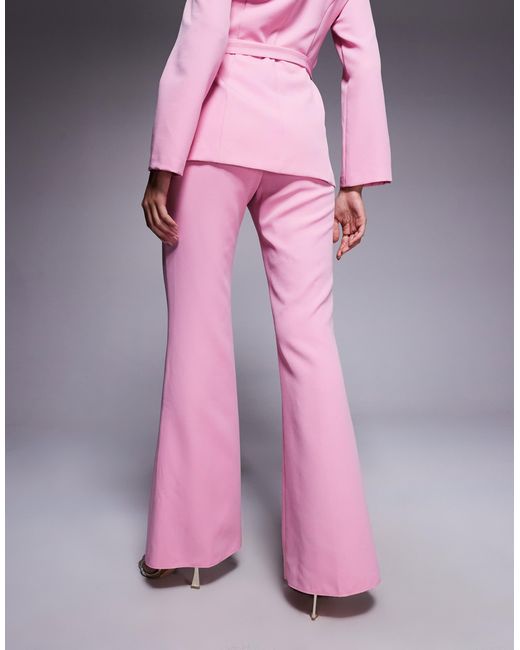 ASOS Pink Co-ord Straight Trouser