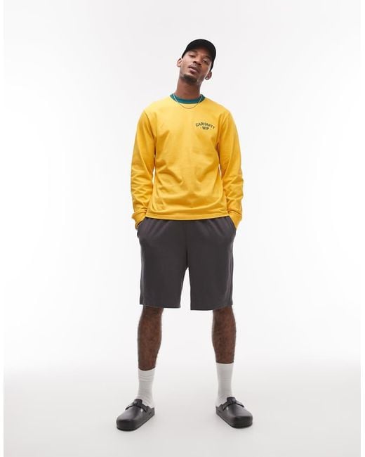 Carhartt Metallic 89 Ringer Graphic Long Sleeve T-shirt for men