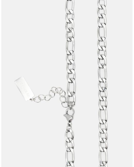 Pull&Bear – 3er-pack halsketten in White für Herren