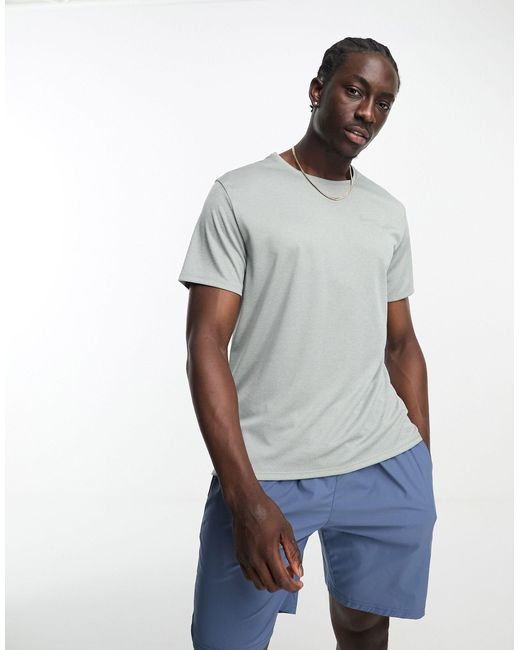 Nike – miler dri-fit – lauf-t-shirt in Blue für Herren