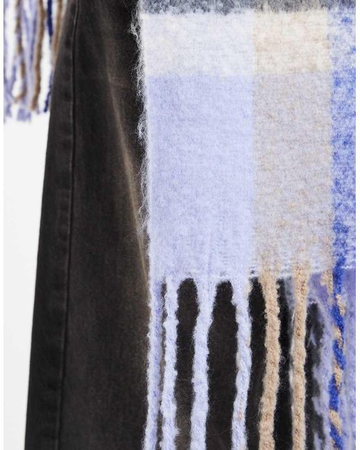 Pieces White Super Soft Tassel Scarf
