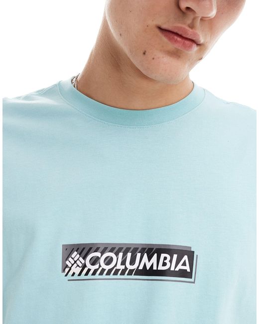 Columbia Blue Reventure Central Logo T-shirt for men