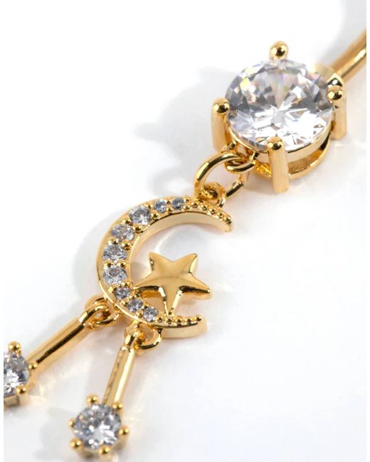 Lovisa Metallic – bauchnabelpiercing aus vergoldetem titan