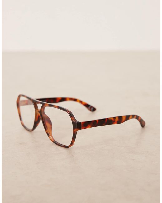 ASOS Natural – pilotensonnenbrille
