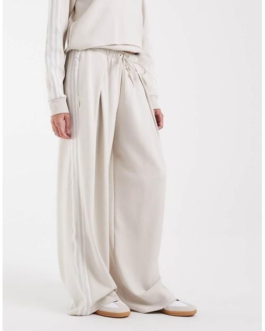 Adidas Originals White X Jennie Pleated Track Pants
