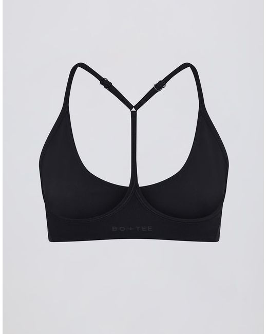 BO+TEE Black Bo+tee Racer Back Bra