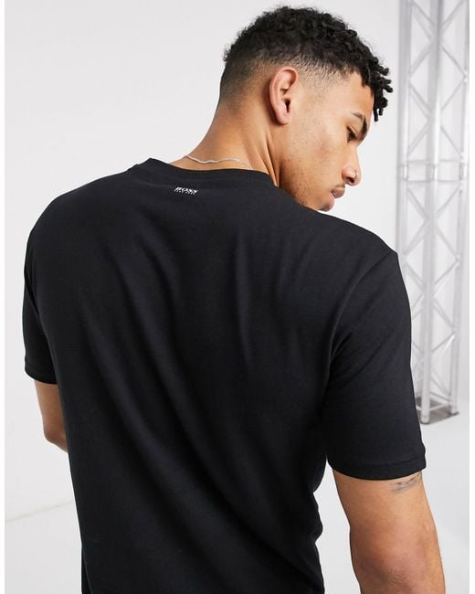 BOSS by HUGO BOSS Troaar 2 Lion Print T-shirt in Black for Men | Lyst UK