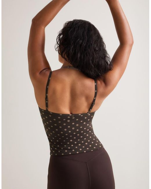 Tala Black Dayflex Double Layer Polka Dot Vest