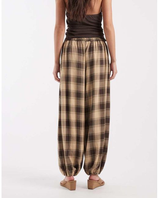 ASOS Natural Balloon Trouser