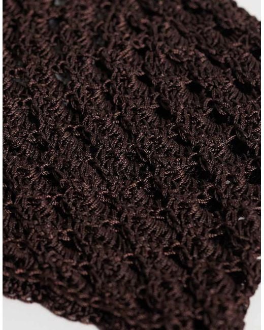 Mango Black Knitted Beanie Hat