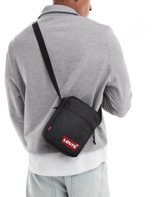 Levi's – mini-umhängetasche in Gray für Herren