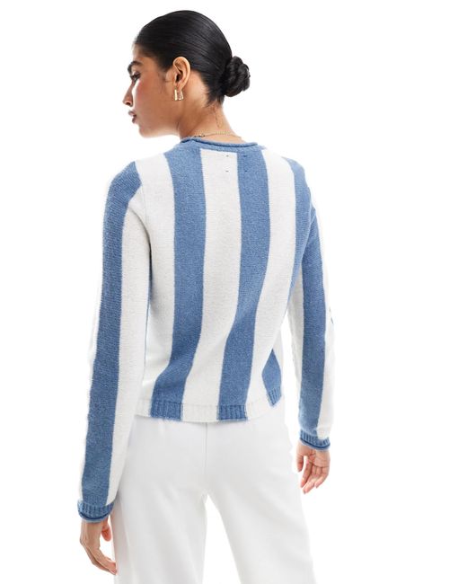 ASOS Blue – oversize-strickpullover
