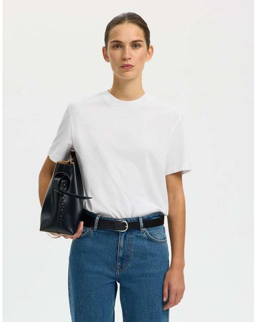 Camiseta De SELECTED de color White