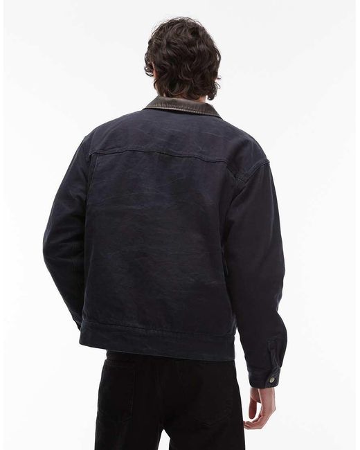 Dickies Blue Apac Padded Canvas Jacket for men
