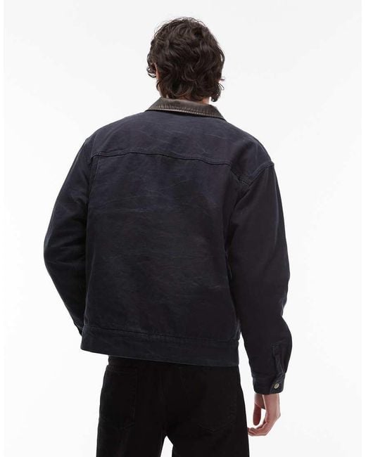 Dickies Blue Apac Padded Canvas Jacket for men