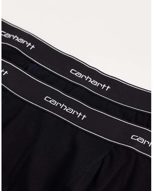 Carhartt Blue Cotton 2 Pack Boxers