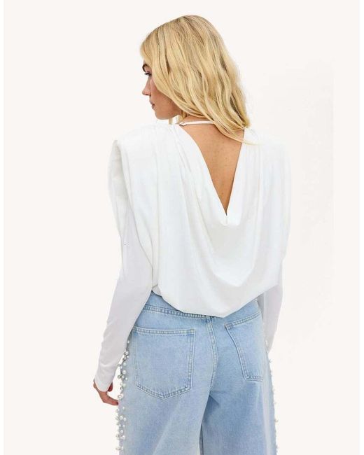 Loavies White Close To Perfect Bodysuit