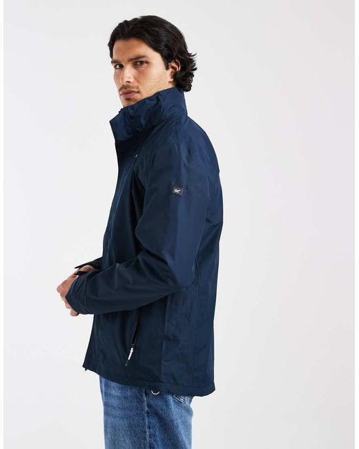 Regatta Blue Waterproof Matt Ii Shell Jacket for men