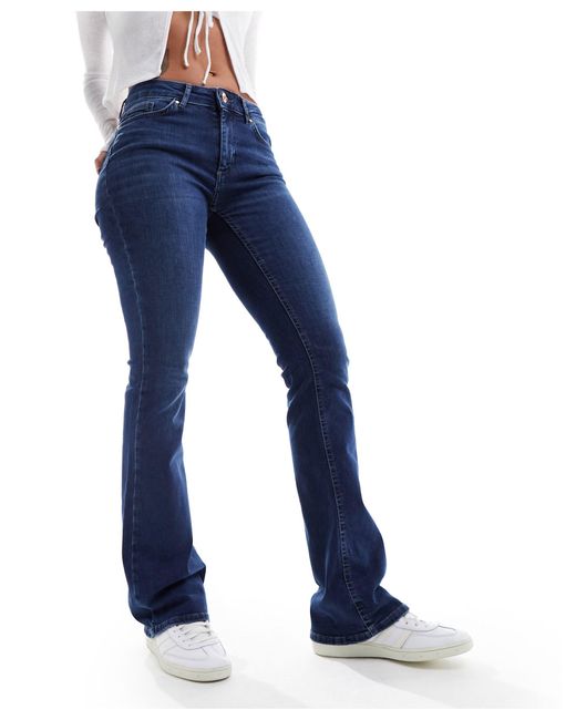 ONLY Blue Blush Flared Jeans