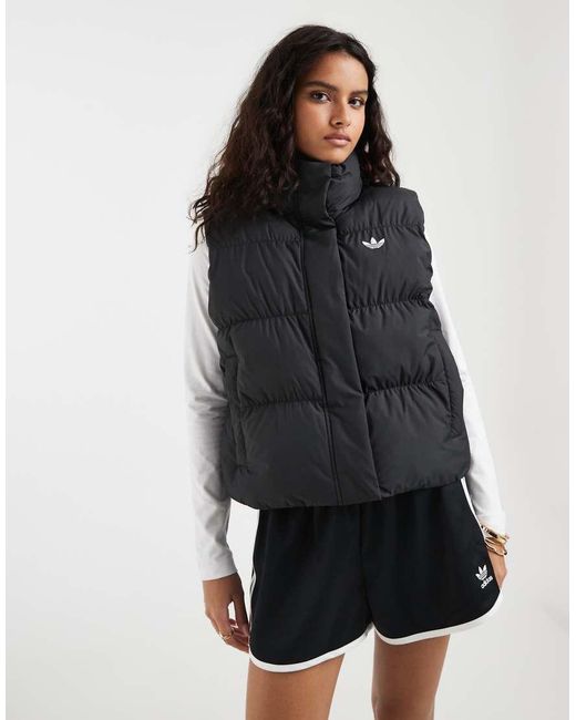 Adidas Originals Black Padded Gilet