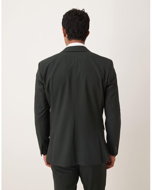 Blazer ajusté - foncé SELECTED pour homme en coloris Gray