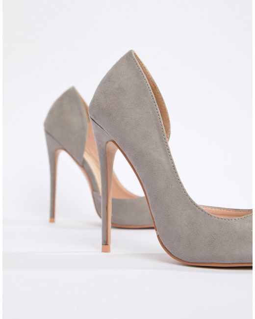 light grey pumps shoes