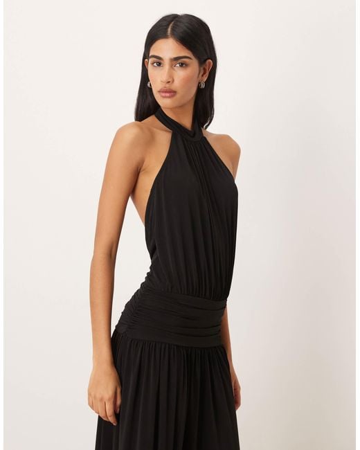 gina backless mesh mini dress Gina Maxi Dress ~ Black Rhinestone Jacquard – Show Me Your Mumu