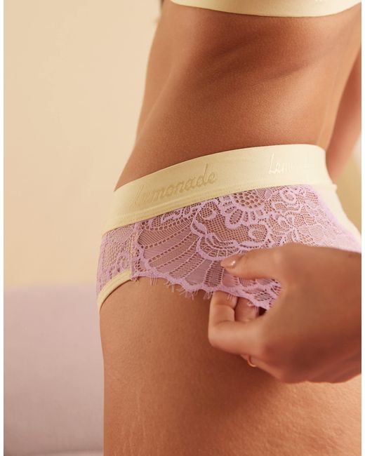 Lemonade Dolls Brown – synergy – slip aus spitze