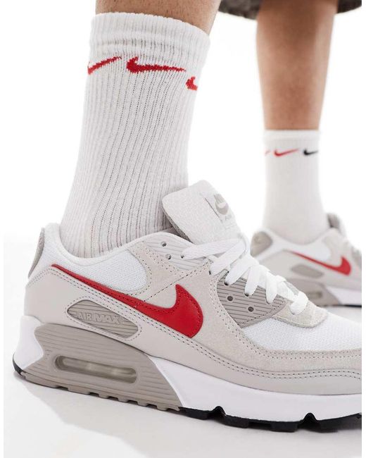 Nike White Air Max 90 Unisex Trainers