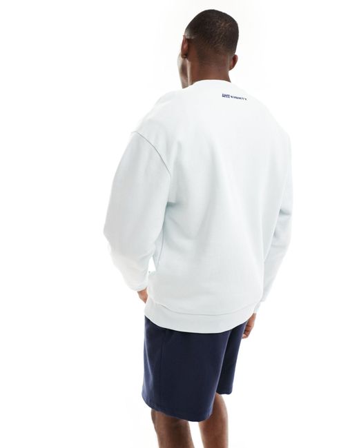 ASOS – oversize-sweatshirt in White für Herren