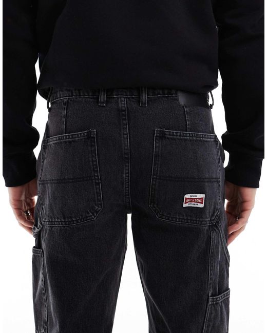 Only & Sons Black Edge Carpenter Jean for men
