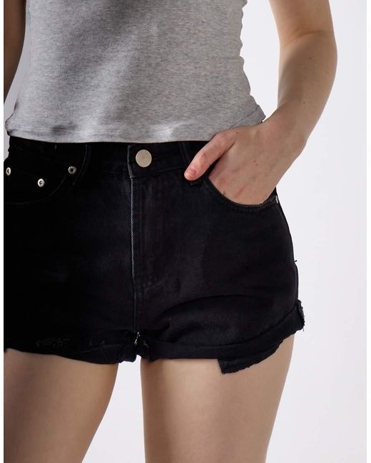 Glamorous White High Waist Shorts