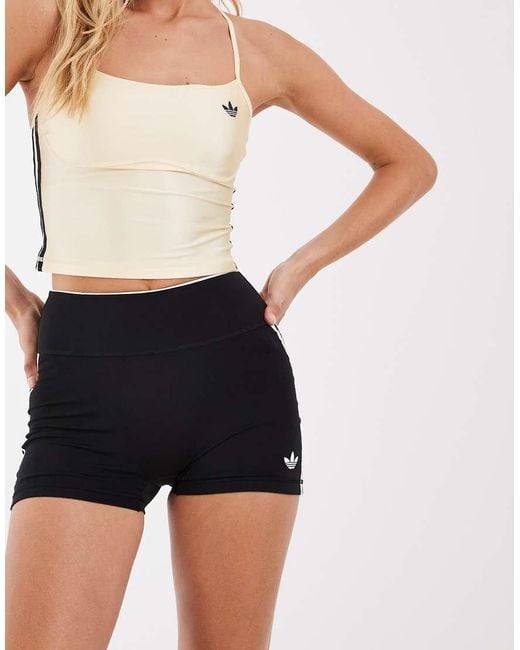 Adidas Originals Black Adidas Originals Sport Superstar Short leggings