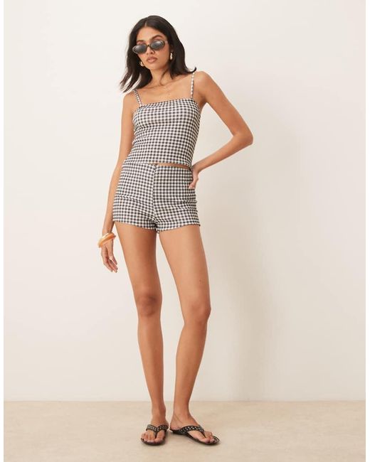 ASOS Natural Hot Pant