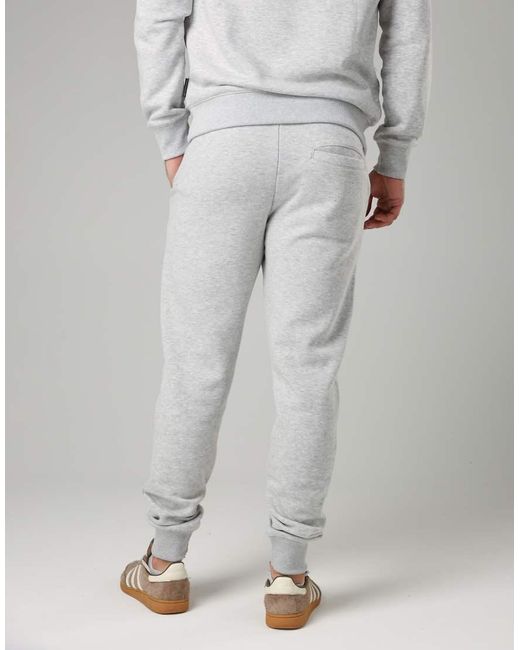 French Connection Gray Cotton Blend Joggers for men