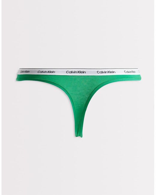 Calvin Klein Blue Icon Logo Pride 5 Pack Thongs