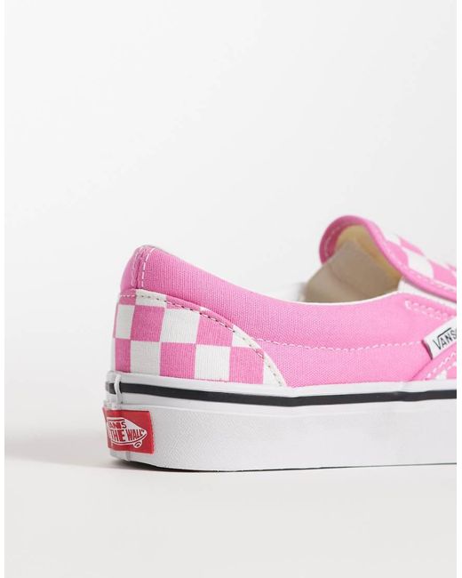 Vans Pink Slip-On Trainers