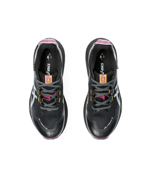 Asics Black – gel-trabuco 12 gtx – wasserdichte trail-lauf-sneaker