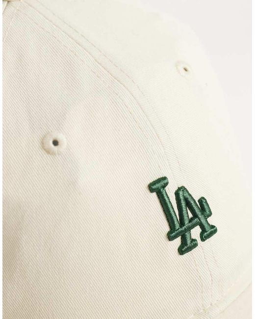 KTZ Natural La Dodgers 9Forty Mini Logo Cap for men