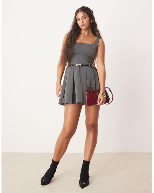 new look grey dress Gaia Gown main image 1