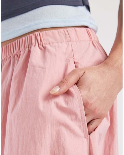 ASOS Pink Pull On Balloon Pants
